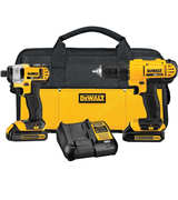 DEWALT 20V MAX Cordless Drill Combo Kit - Image 1