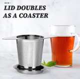 Stainless Steel Extra Fine Mesh Tea Infuser - Image 2