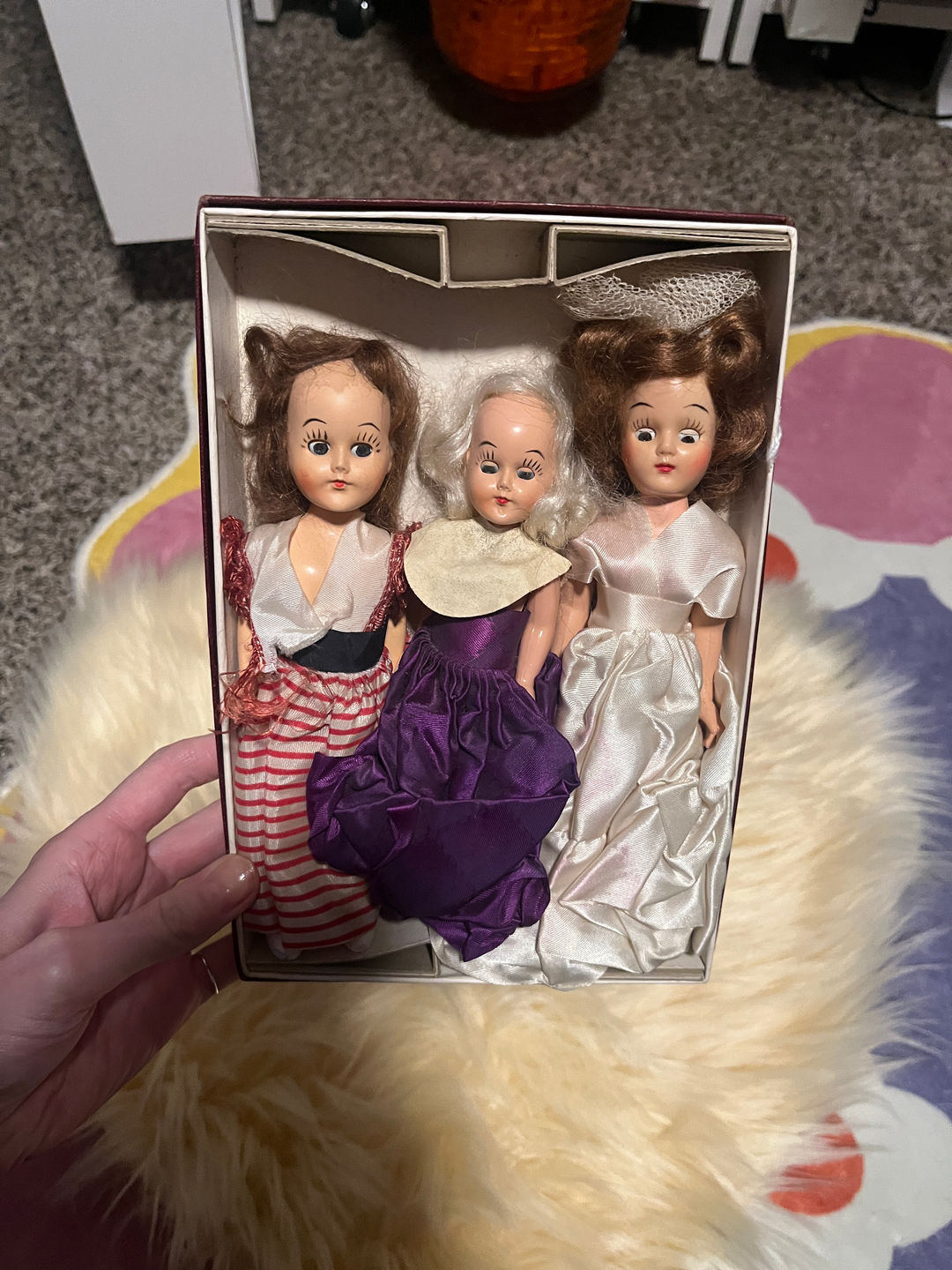 Vintage Madame Alexander 8-inch Dolls Set