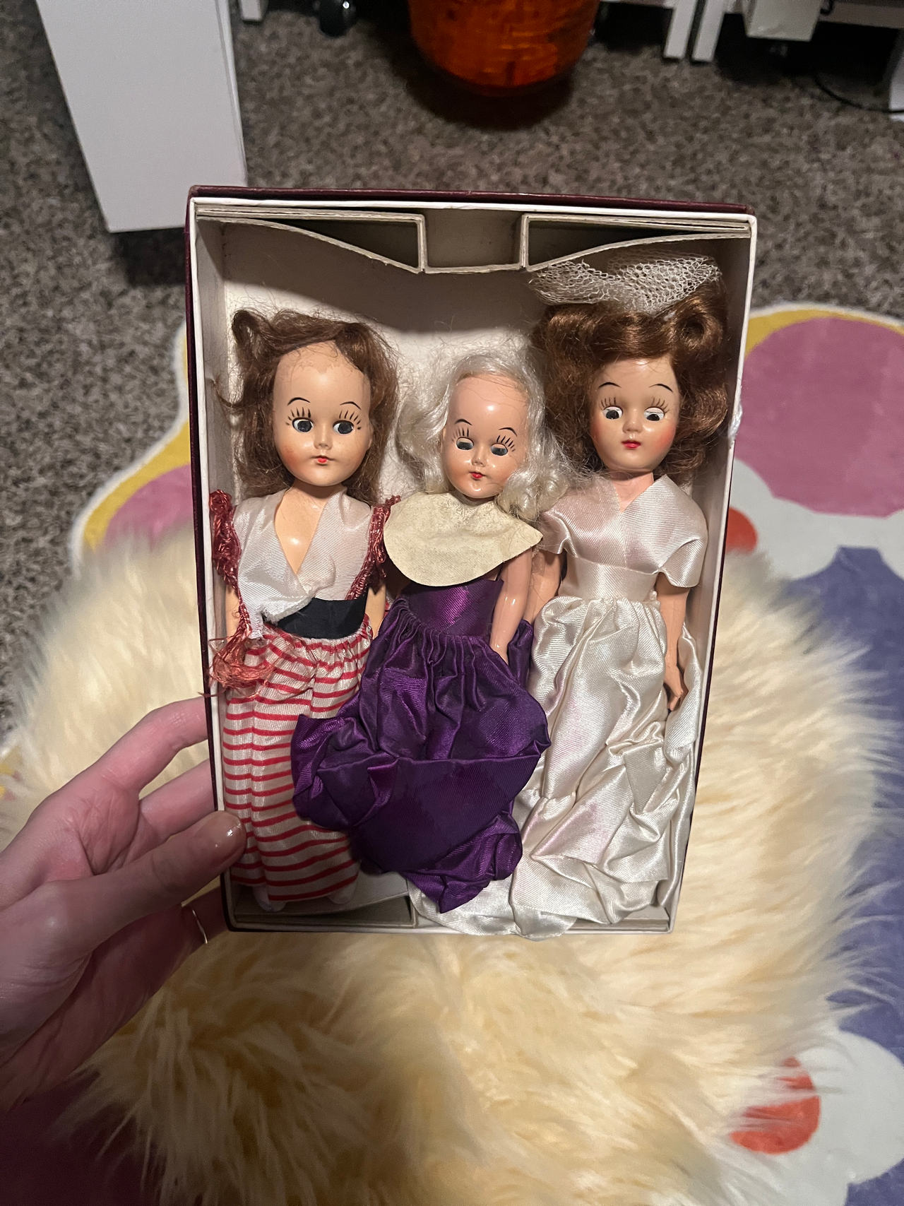 Vintage Madame Alexander 8-inch Dolls Set