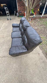 Leather 3-Seater Sofa - Image 2