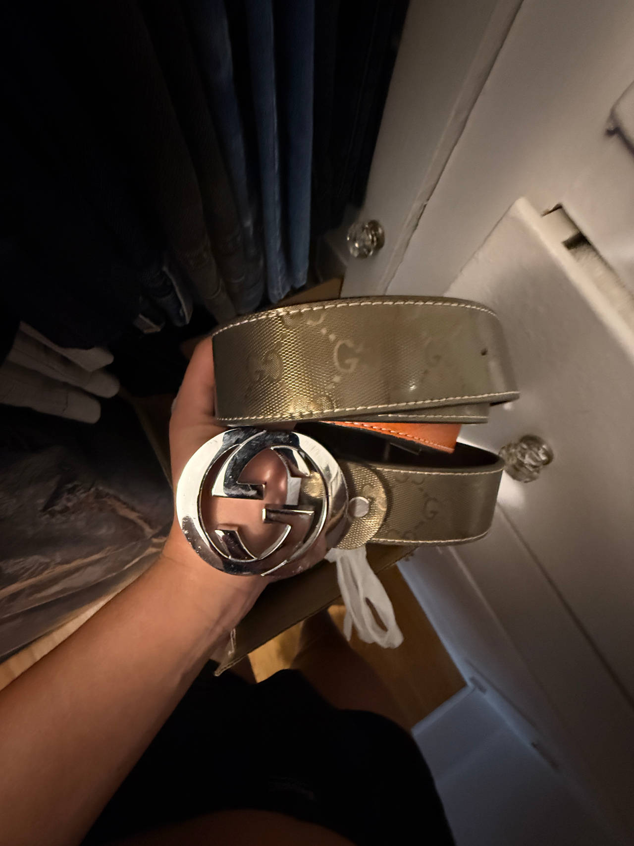 Gucci GG Supreme Belt