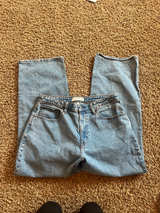 Abercrombie & Fitch 90s Ultra High Rise Straight Jeans 31/12s like new! - Image 1