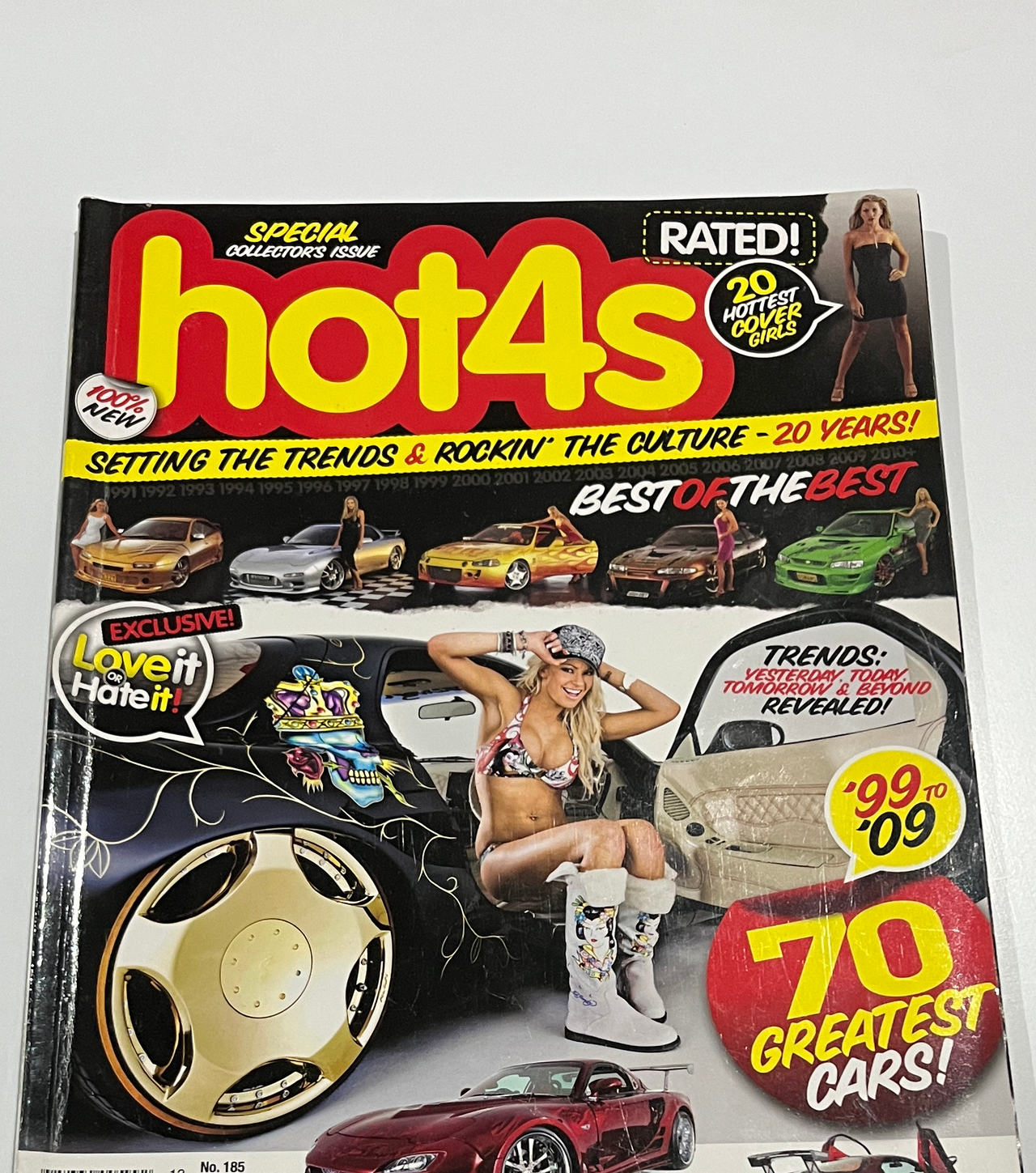 Hot4s Magazine Issue 185 Special Collector's Issue