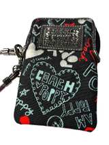 Coach Poppy Graffiti Universal Case Wristlet - Image 7