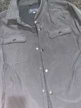 Men's Black Shirt Jacket - Image 2