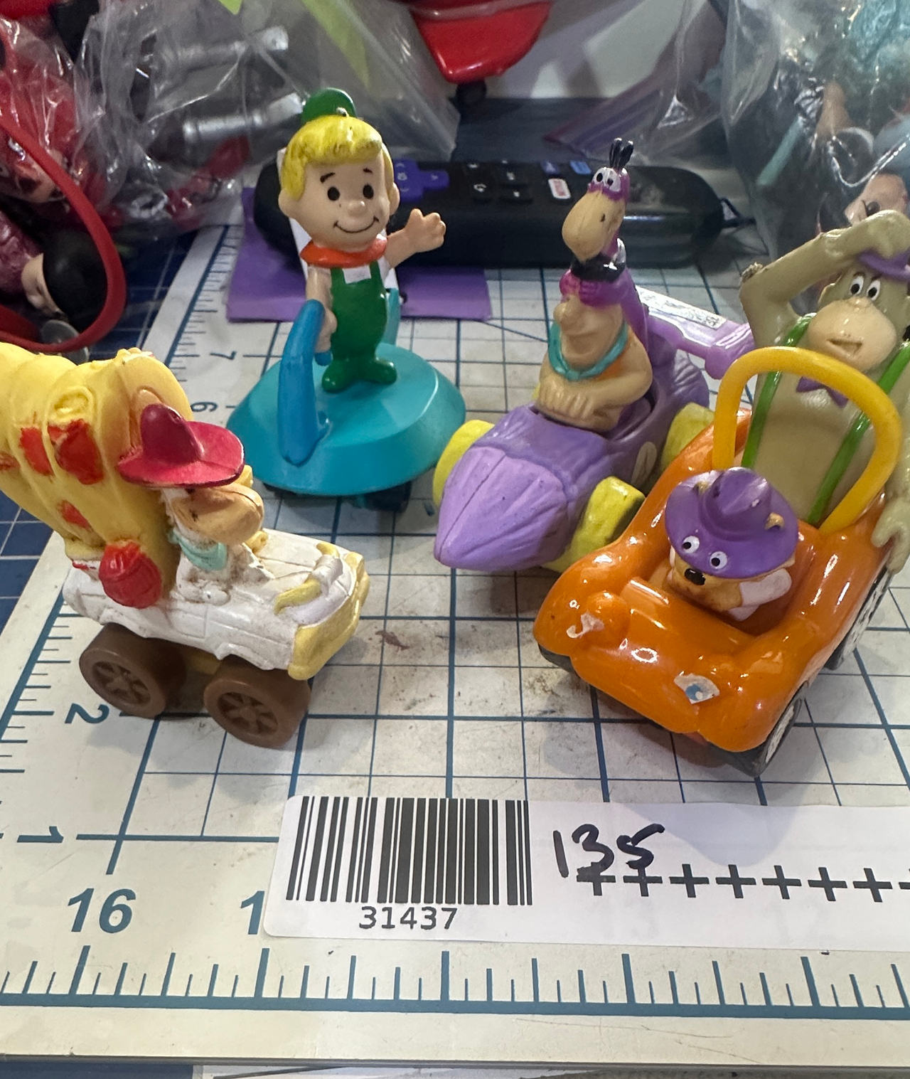 Vintage Hanna-Barbera Character Toy Cars