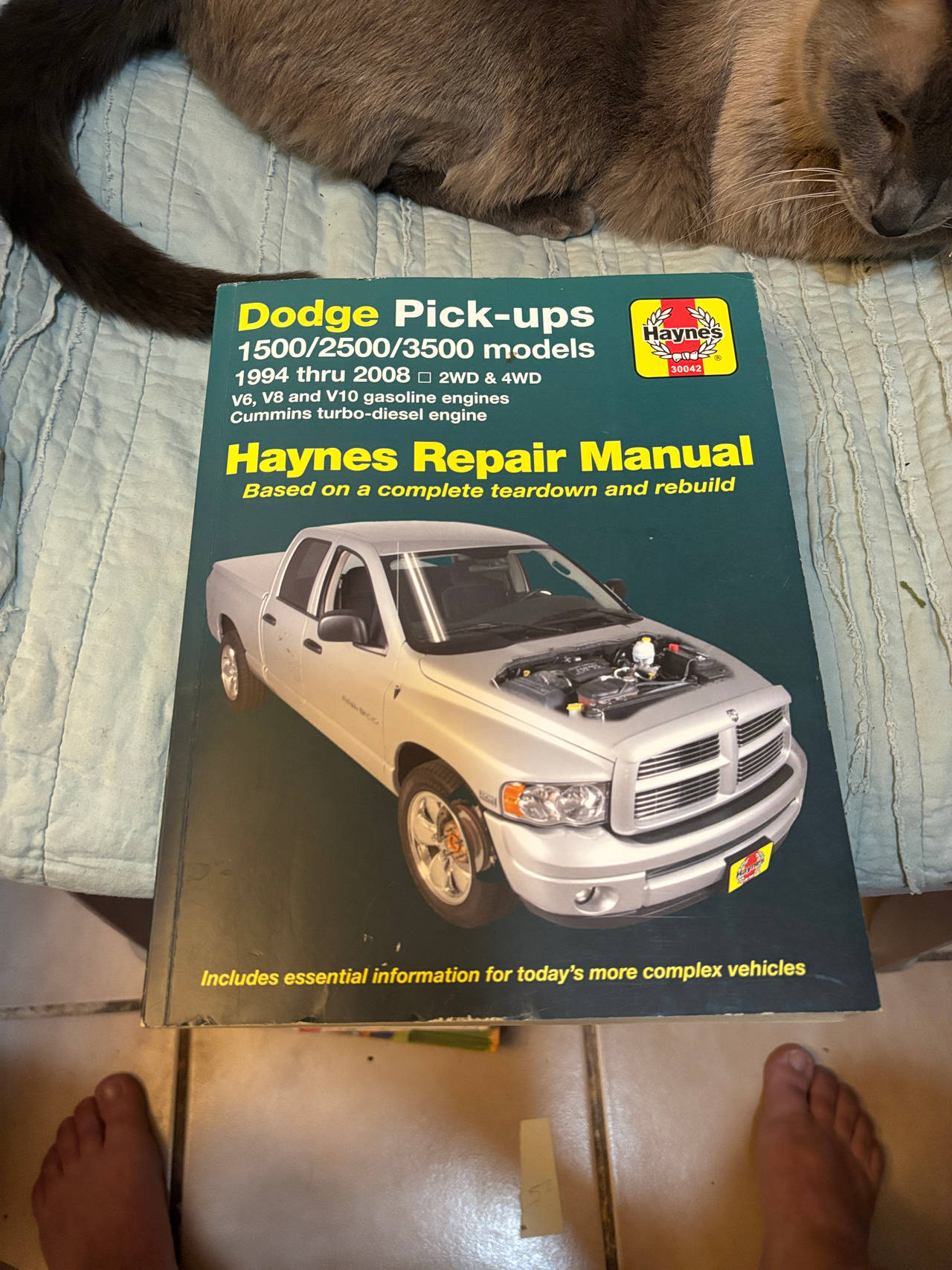 Haynes Repair Manual for Dodge Pick-ups 1500/2500/3500 models (1994-2008)
