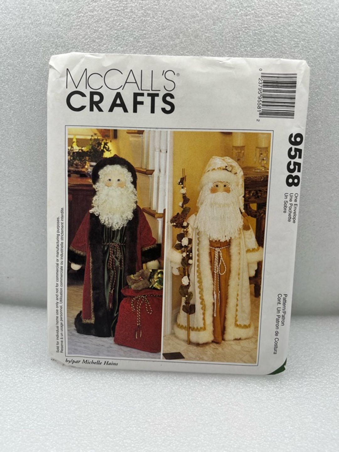 McCall's 5635 Father Christmas Doll Sewing Pattern