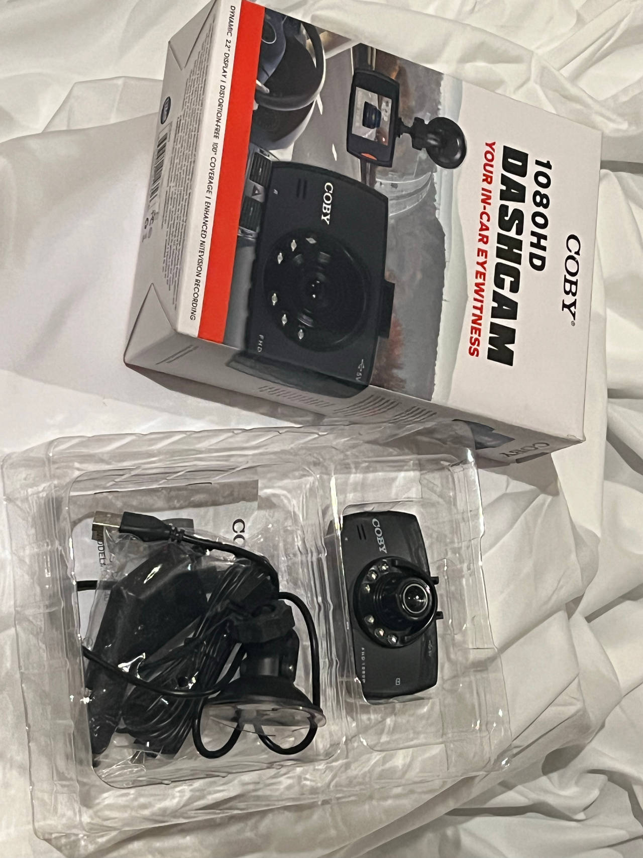 Coby 1080HD Dashcam