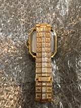 Cartier Santos Large 40mm Yellow Gold Iced Out Watch - Image 6