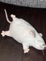 IKEA Gosig Mus Soft Toy Plush Kids Stuffed Animal White Mouse  - Image 3