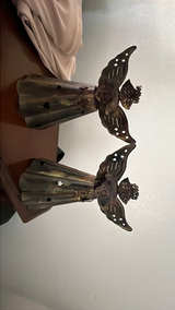Metal Angel Candle Holders - Image 2