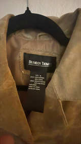 Brandon Thomas Vintage Suede Leather Jacket medium - Image 2
