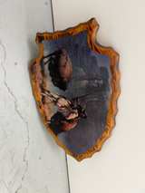 Native American Buffalo Painting Wall Art - Image 1