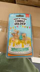 NPW Hunks In Trunks Candle Holder - Image 1