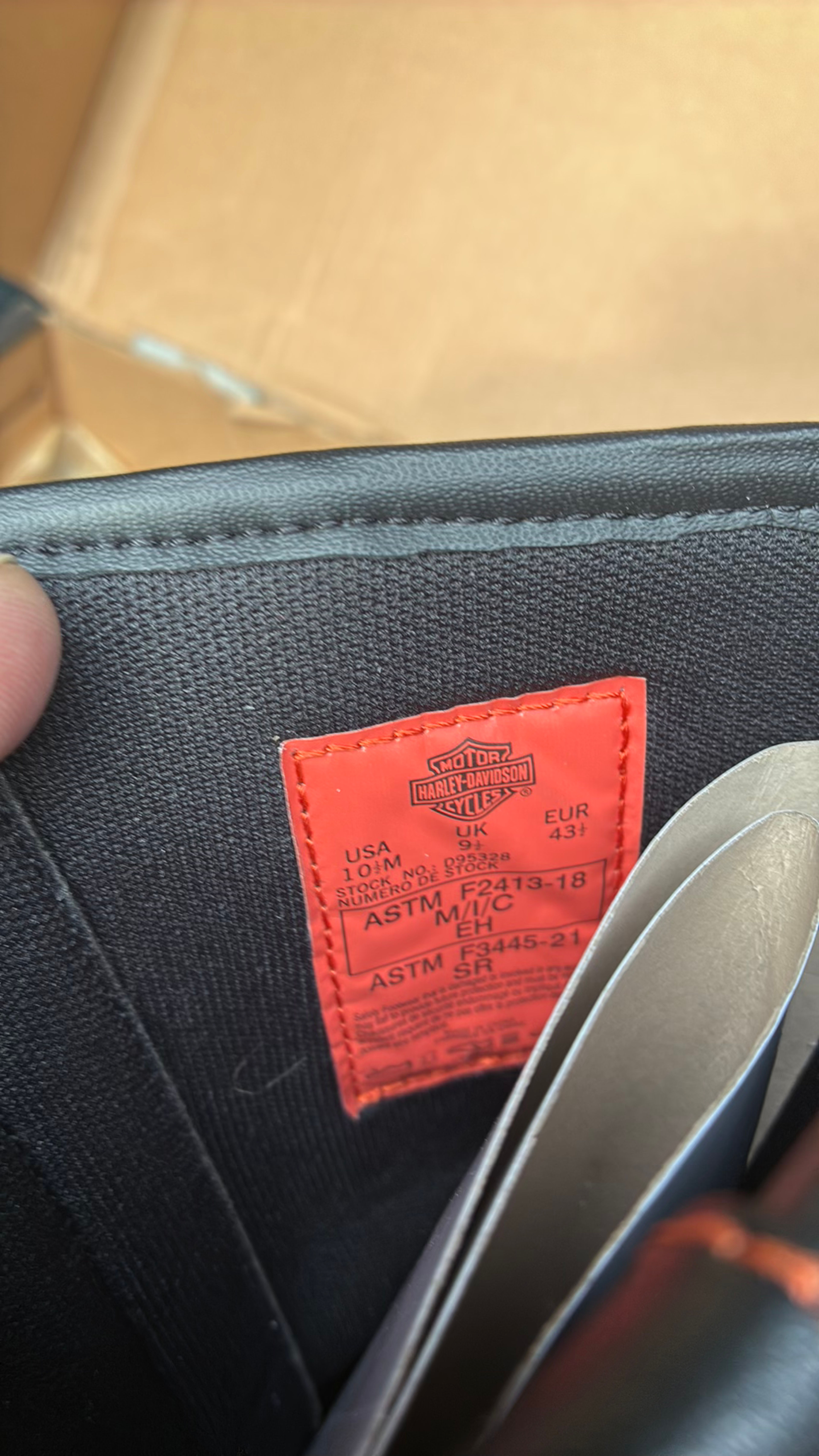 Harley-Davidson Bill Boots Black Leather - Image 6