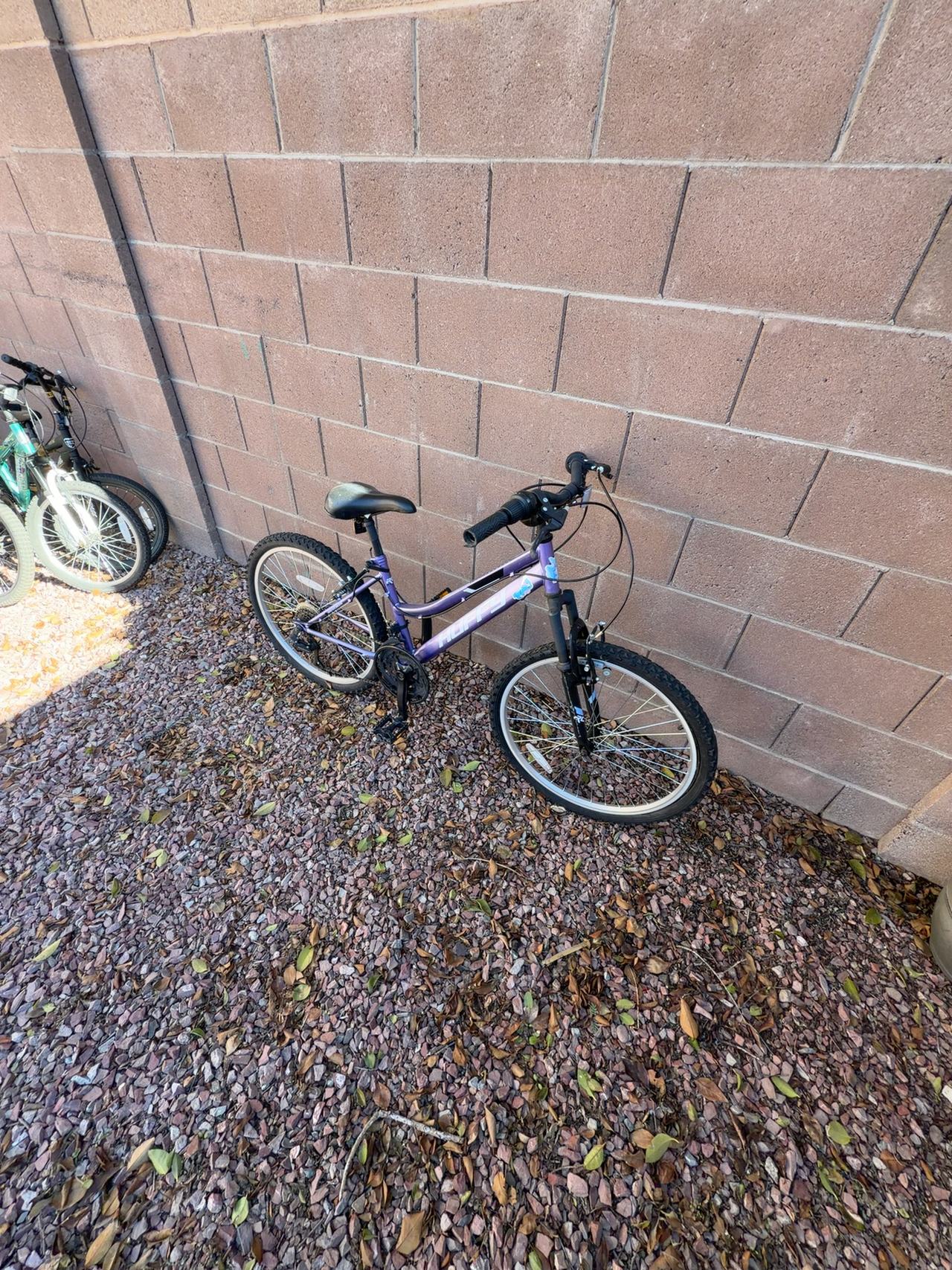 Huffy Rock Creek 24" Purple Mountain Bike