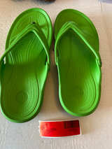 Crocs Classic Flip Lime Green womens sz 9 - Image 1