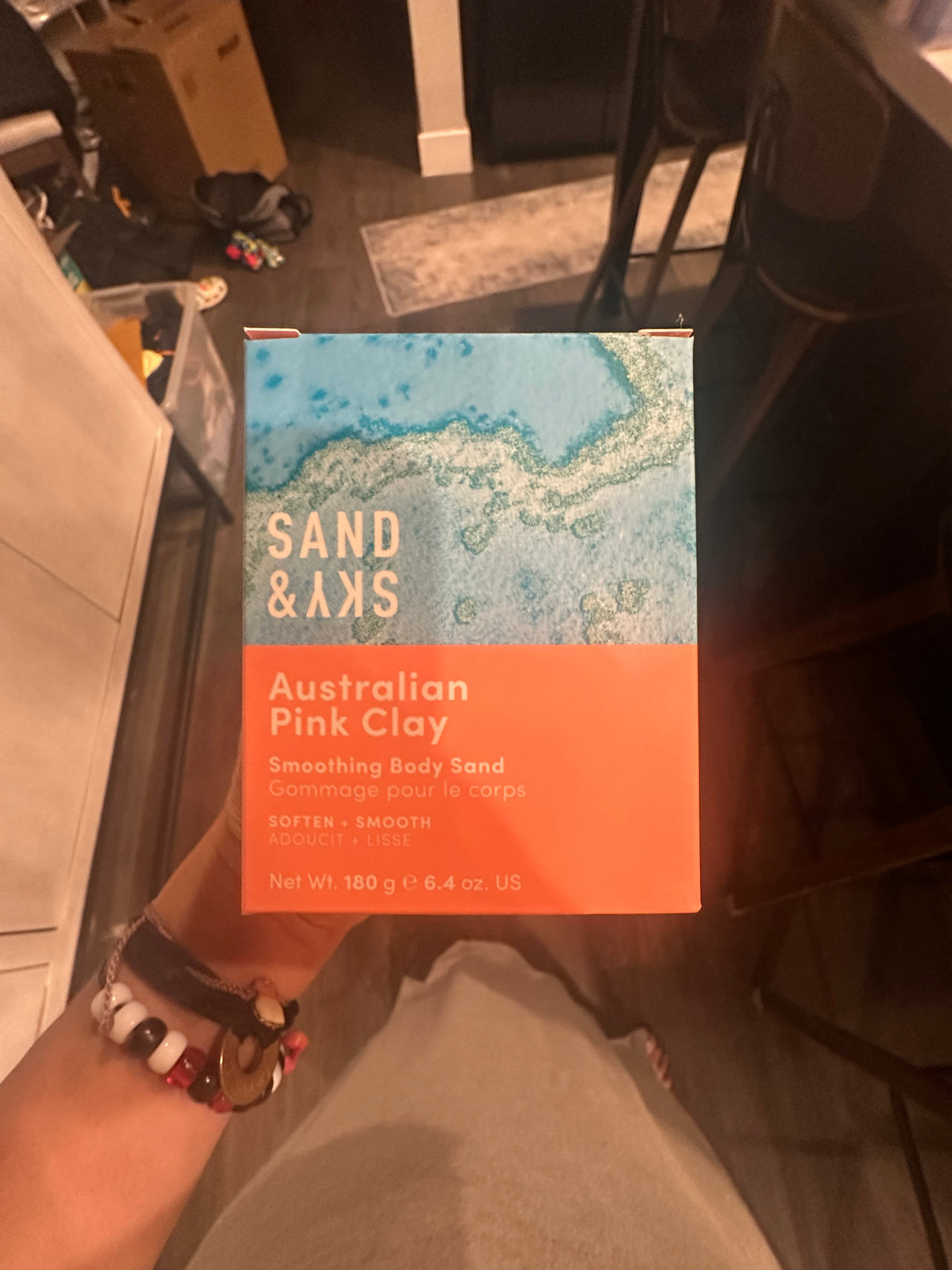 Sand & Sky Australian Pink Clay Smoothing Body Sand