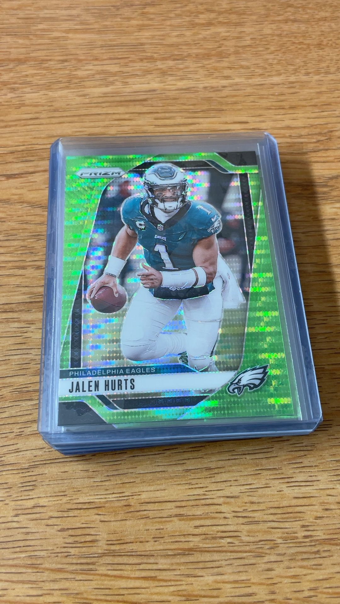Panini Prizm Jalen Hurts 2024 Green Prizm #231