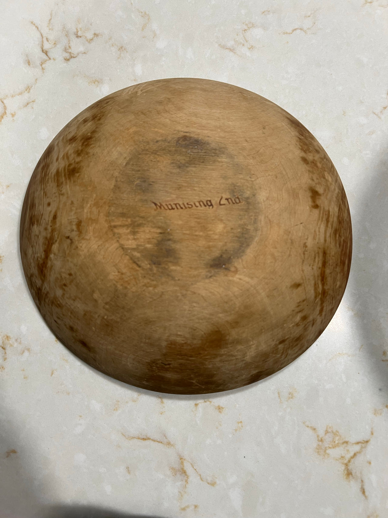 Munising Wooden Bowl