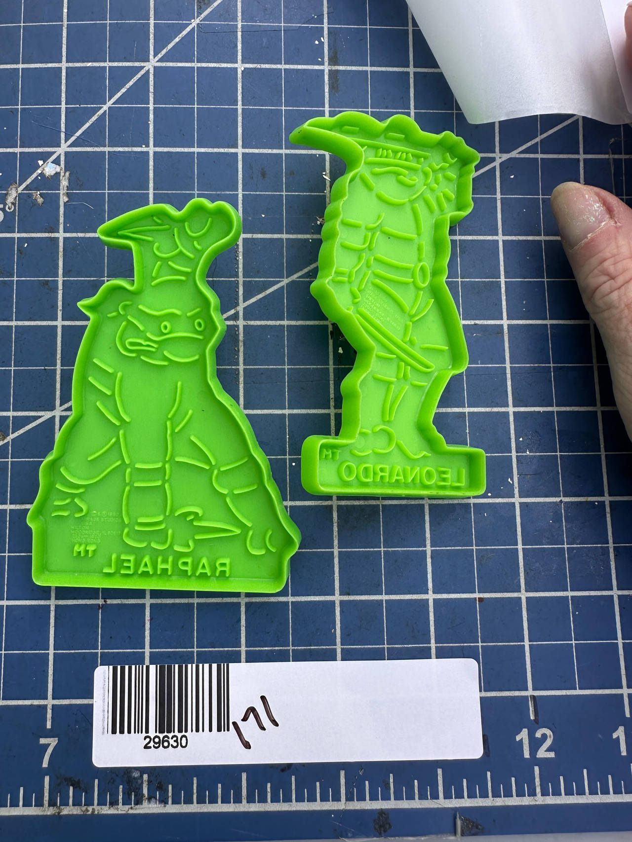 Wilton TMNT Raphael and Leonardo Cookie Cutters