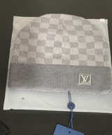 Louis Vuitton Damier Beanie Grey - Image 1