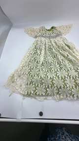 Girls Daisy Lace Flutter Sleeve Maxi Dress - Image 3