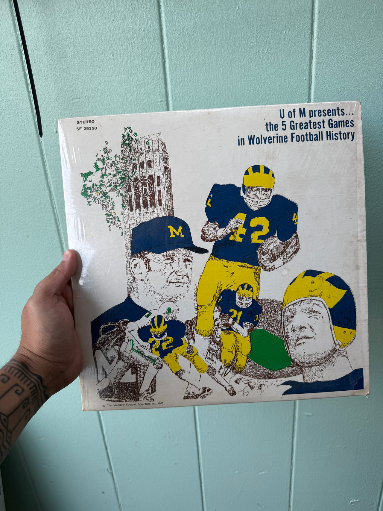 U of M presents... the 5 Greatest Games in Wolverine Football History Vinyl LP