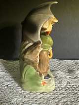 VTG 1960s Arnart Japan Figurine "Rainy Day" Ceramic Figurine Alpine Style #2578 - Image 3