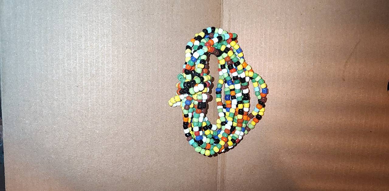 Handmade Multi-strand Seed Bead Necklace