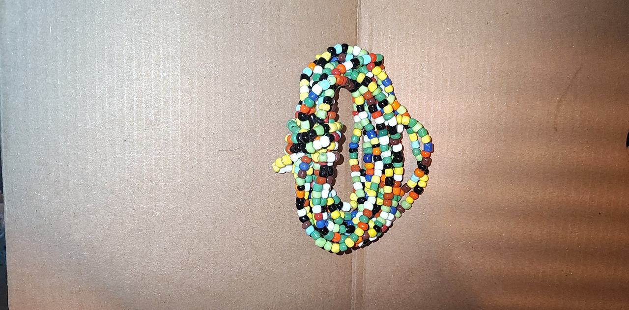 Handmade Multi-strand Seed Bead Necklace