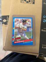 Donruss 1991 Mark McGwire BC-9 Error Baseball Card - Image 1
