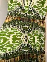 Alice + Olivia Mirrored Garden Maxi Dress Green Size 8 - Image 7