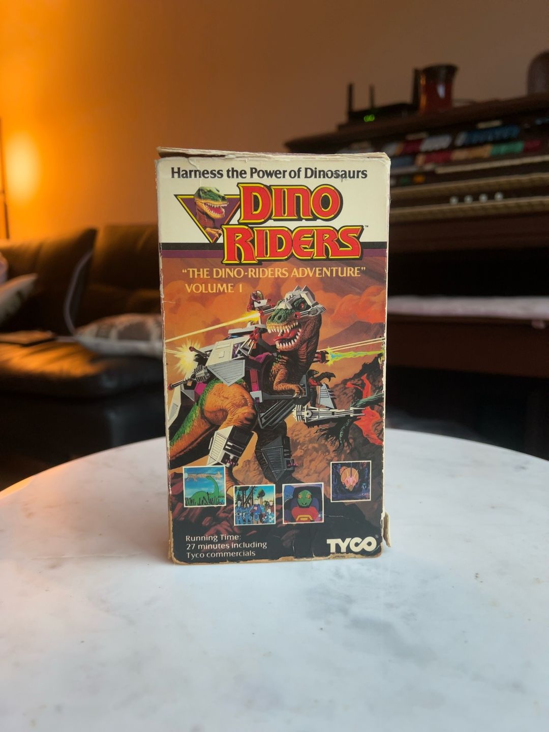 Tyco Dino Riders VHS Tape Volume 1