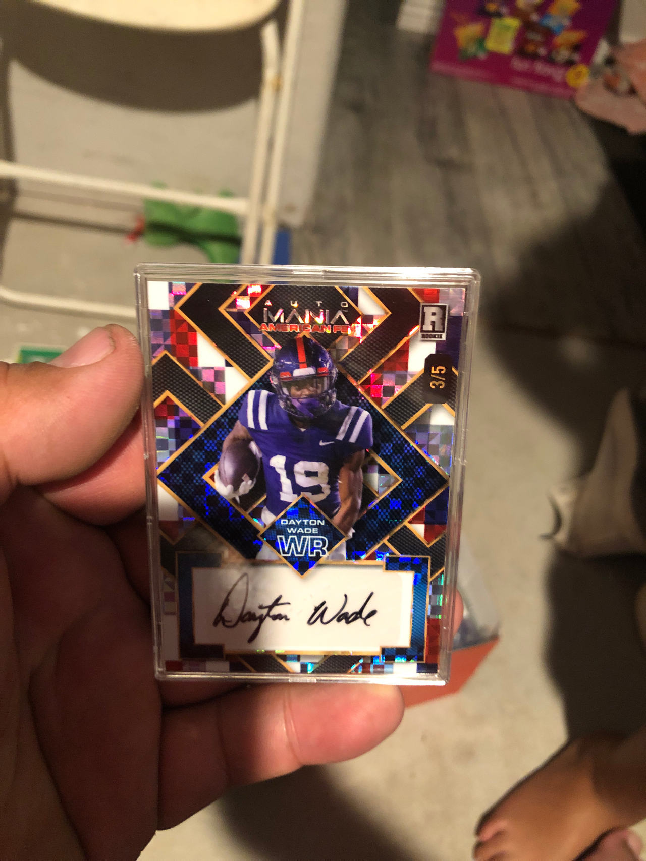 Dayton Wade Automania Rookie Card