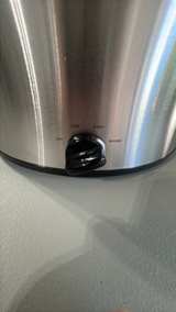 Mainstays 6 Quart Slow Cooker, Stainless Steel - Image 3