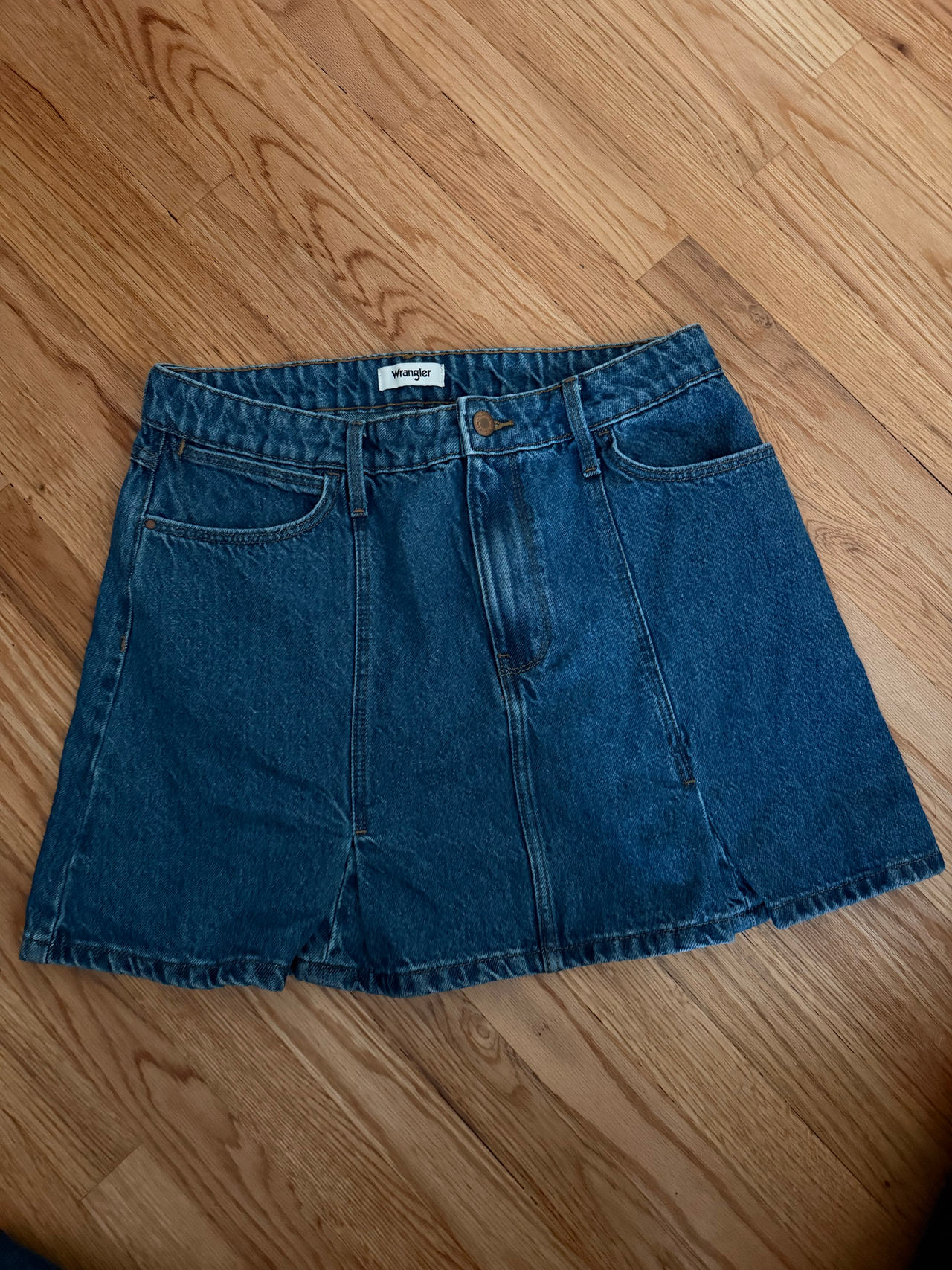 Wrangler Denim Mini Skirt