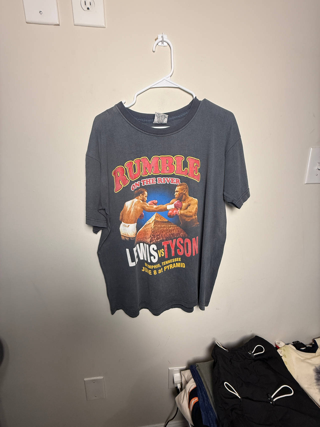 Rumble on the River Lewis vs Tyson T-Shirt