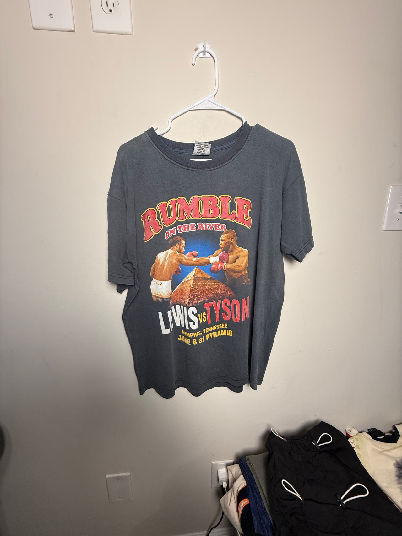 Rumble on the River Lewis vs Tyson T-Shirt