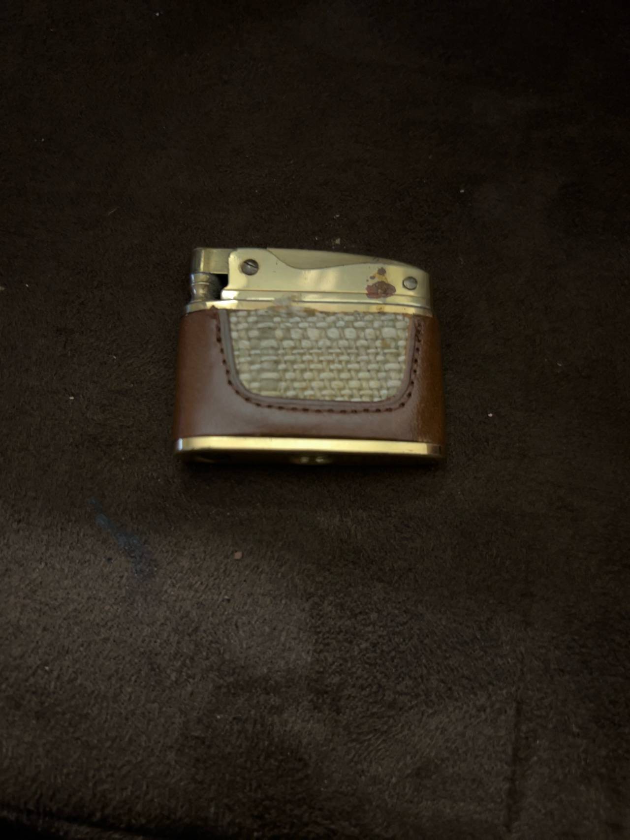 Arrow Vintage Leather Lighter