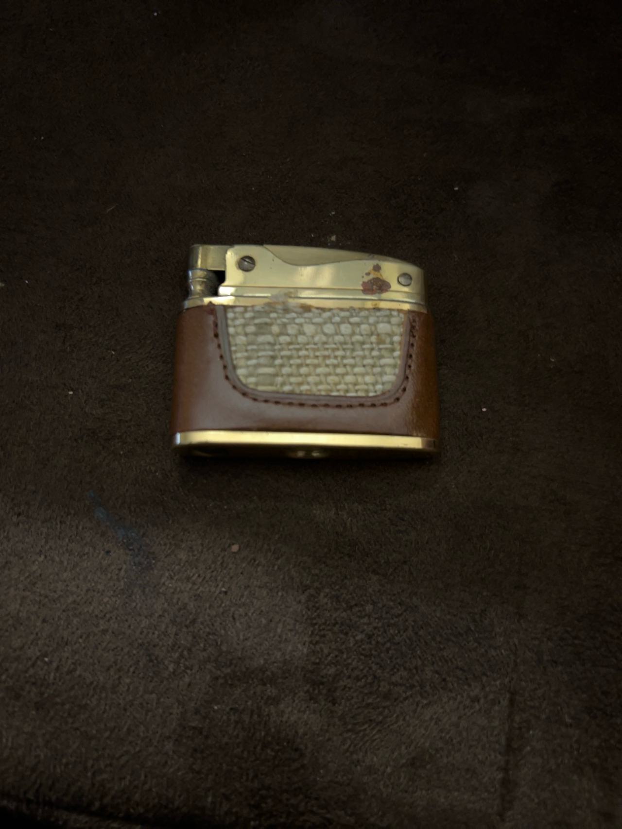 Arrow Vintage Leather Lighter