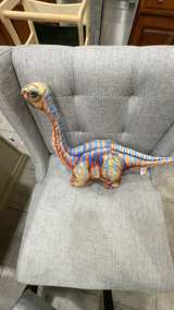 JURASSIC QUEST Apatosaurus Plush Dinosaur Brown 20” - Image 1