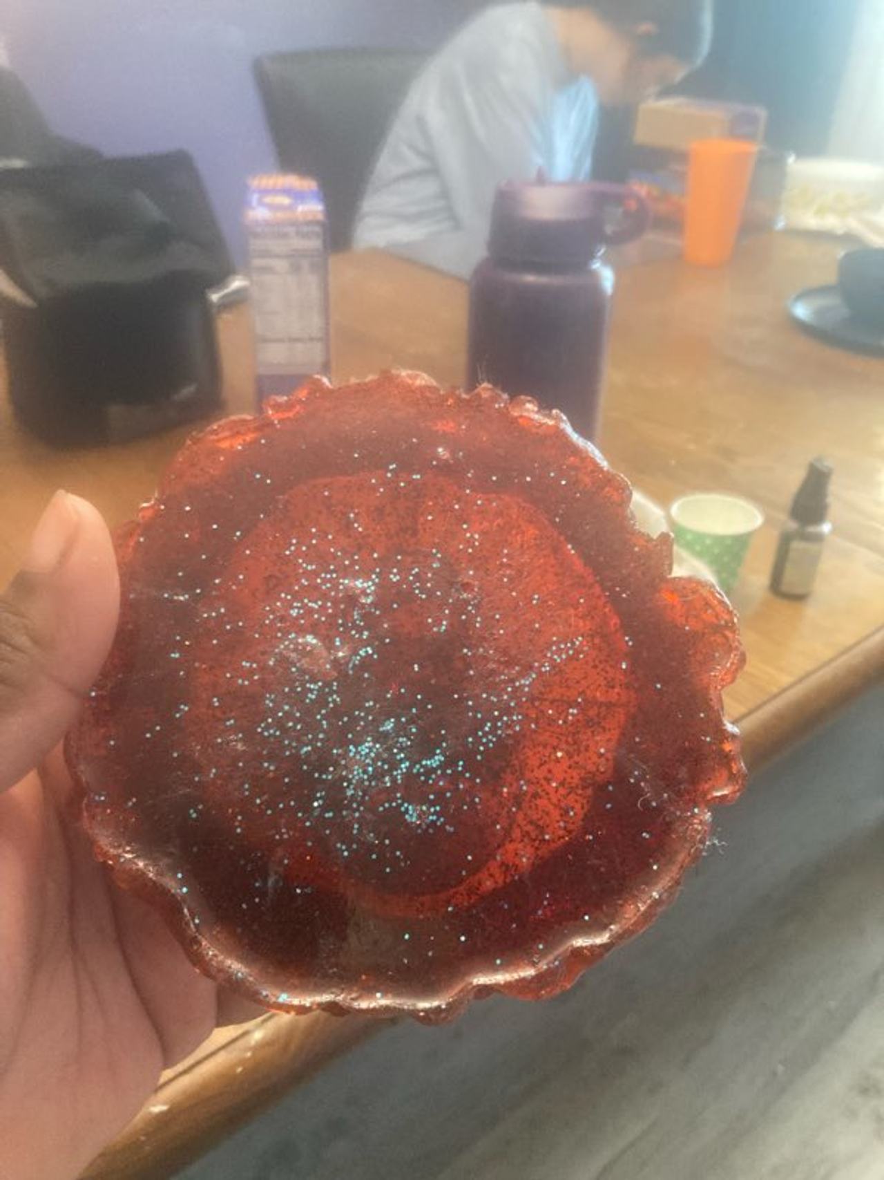 Handmade Resin Trinket Dish