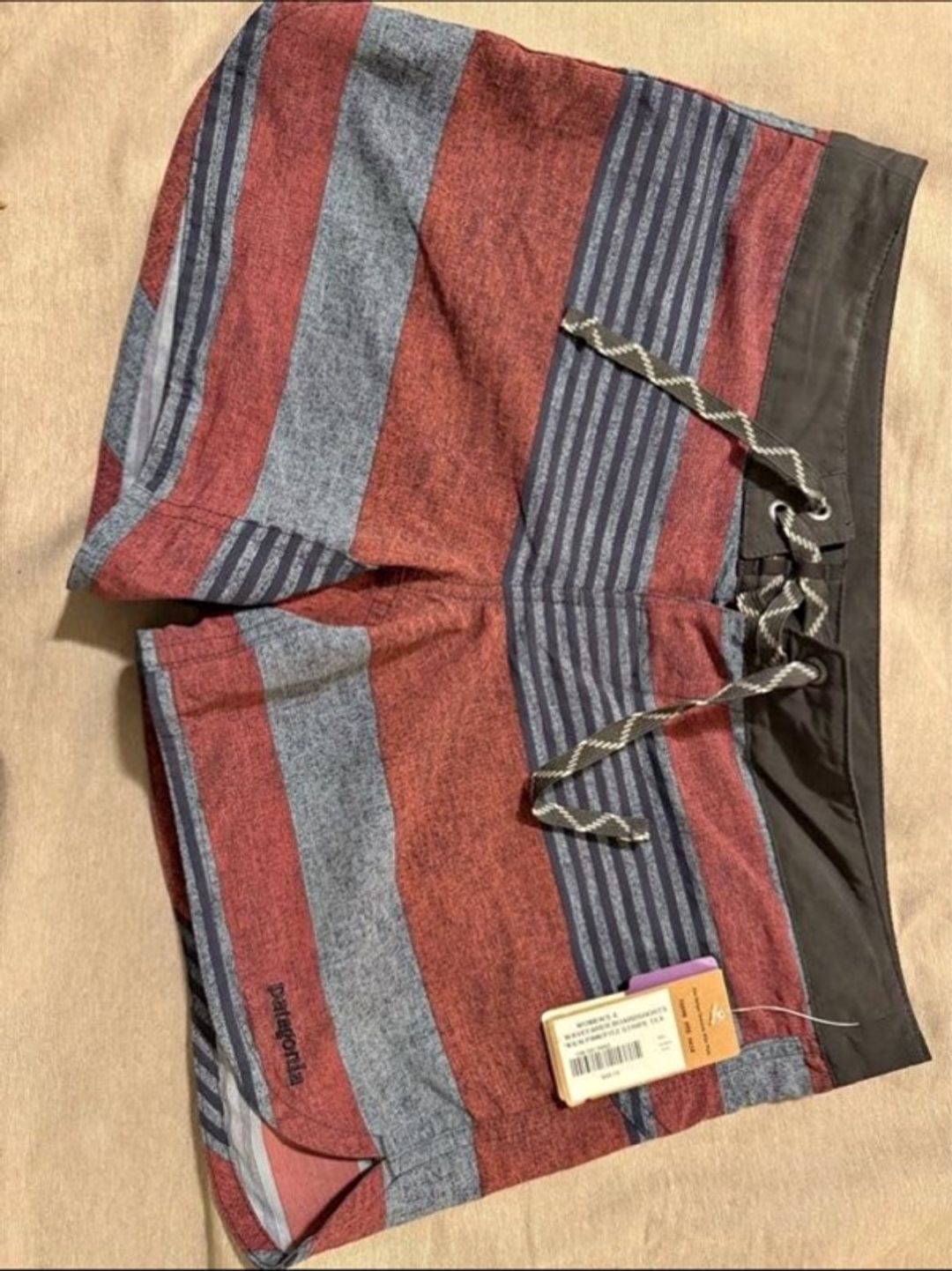 Patagonia Women's Wavefarer Boardshorts Striped