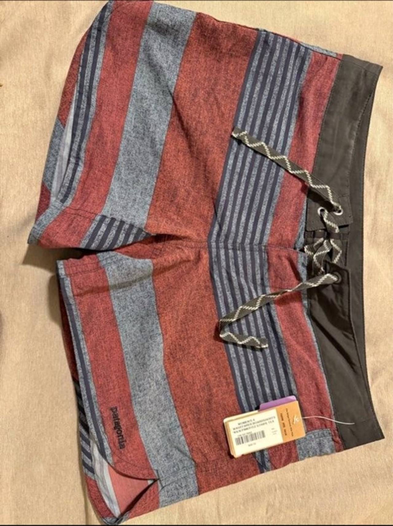 Patagonia Women's Wavefarer Boardshorts Striped