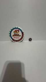Disneyland 40 Years of Adventures Magic Kingdom Kabaret Pinback Button - Image 2