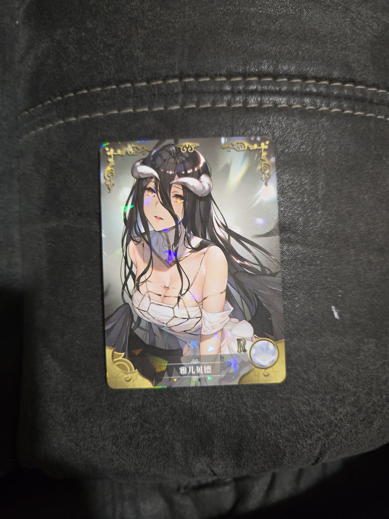 Overlord Albedo Goddess Story Trading Card