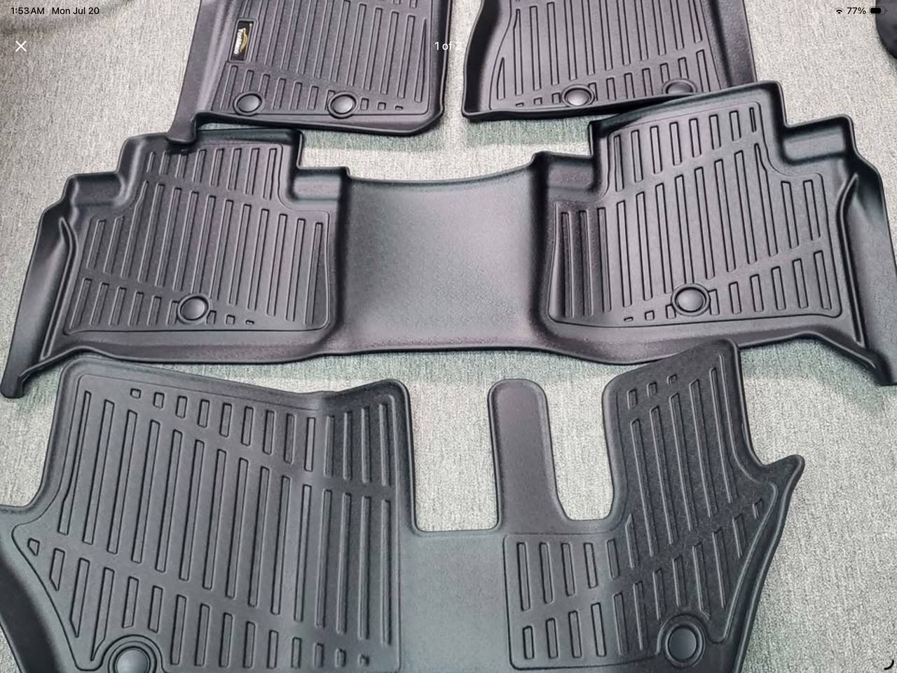 FloorLiner Set for 2025 Armada / QX80